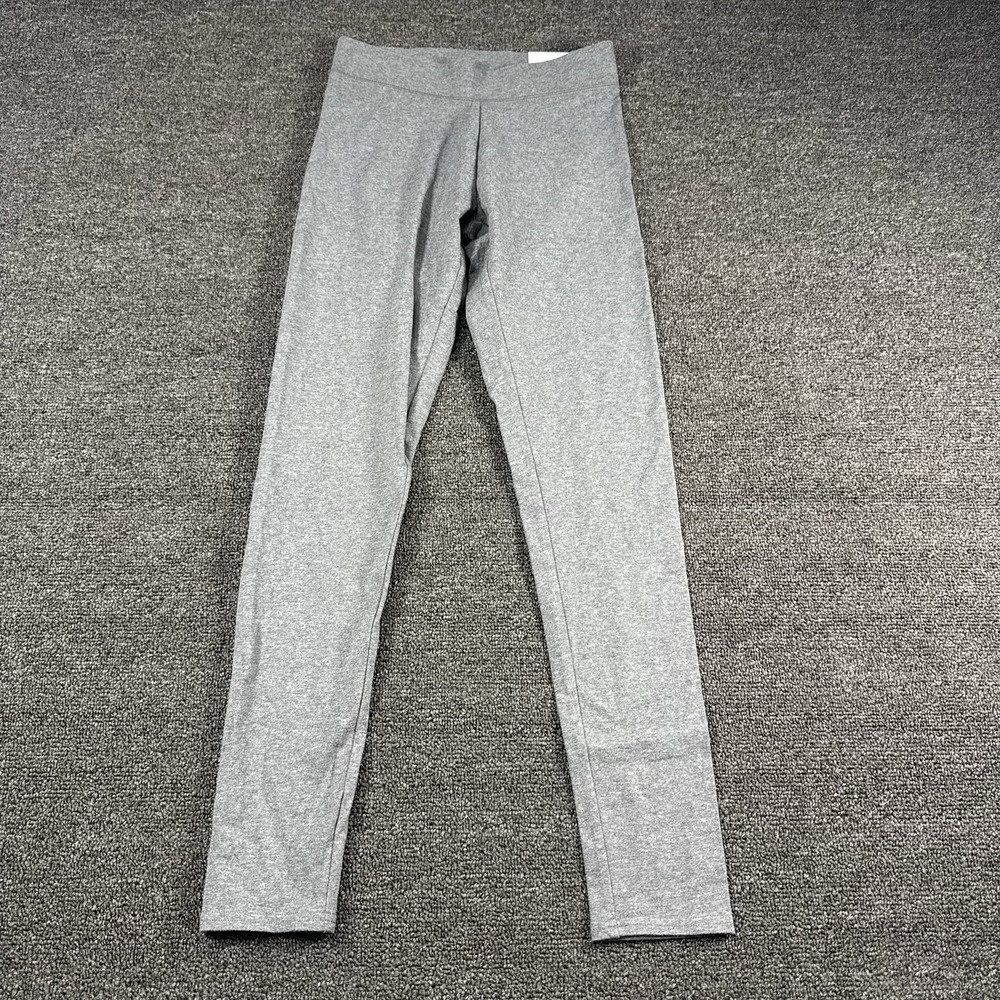 Aerie Chill Play Move Heather Gray Cotton Blend Leggings XS NWT